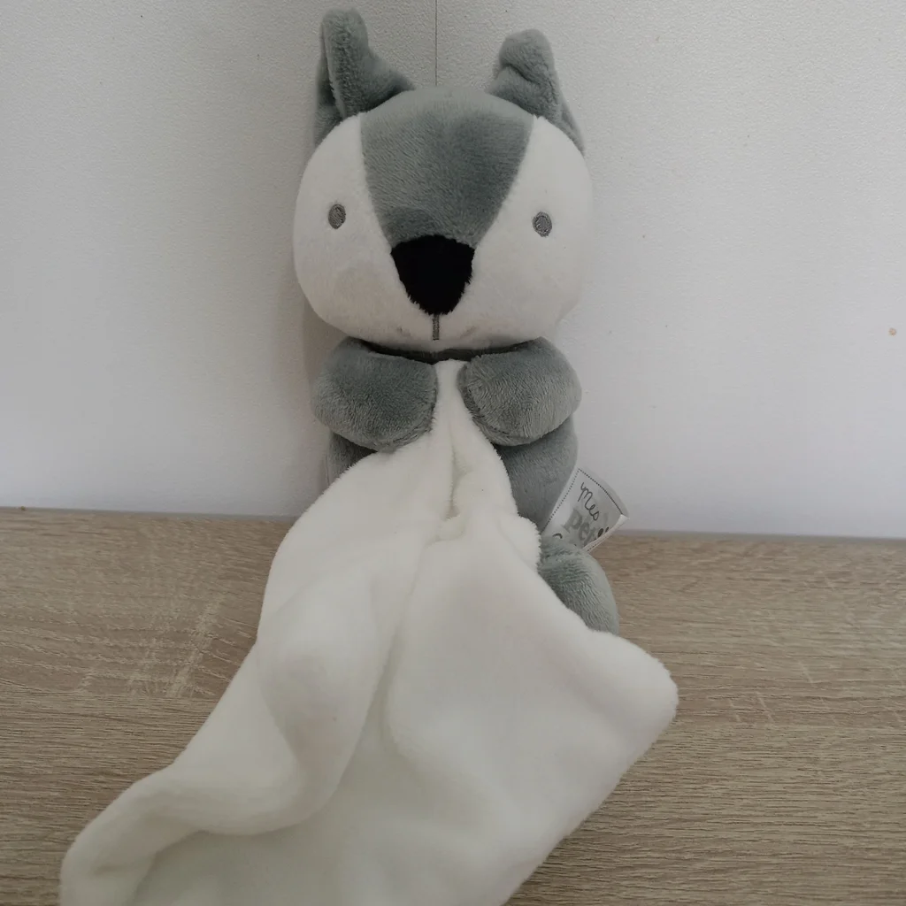 Doudou renard gris – photo 3